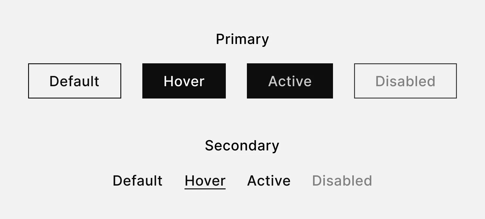 Atomic Design Buttons